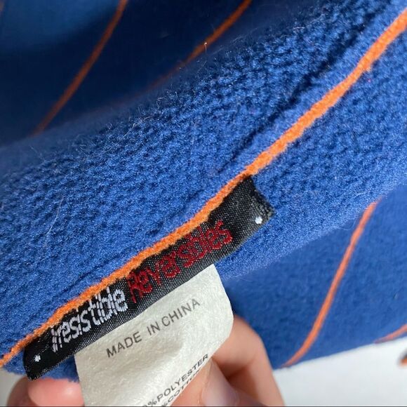 Irresistible Reversibles Orange Jacket Size Small Zip Front - Picture 3 of 5